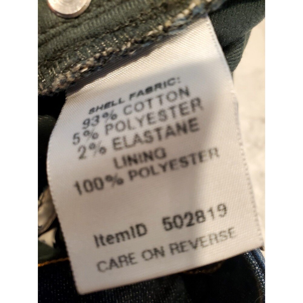 LL Bean Classic Fit Womens Denims Jeans Size 14R - Picture 6 of 6